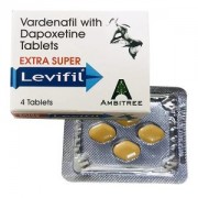 EXTRA SUPER Levifil 超級樂威壯雙效片 4粒 100mg/粒 樂威壯(Verdenafil 40mg)+達泊西丁(Dapoxetine 60mg)