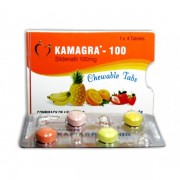 Kamagra 4顆裝 水果味威爾鋼 可直接咬碎吞服 Viagra (Sildenafil 100mg) 價錢 便宜