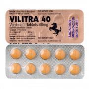 樂威壯 10顆裝 VILITRA 40 (Vardenafil 40mg) 劑量是藥房的兩倍