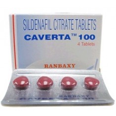 CAVERTA卡為特 印度原廠4顆裝 威爾鋼 Viagra (Sildenafil 100mg) 西地那非 CAVERTA-100 卡維特